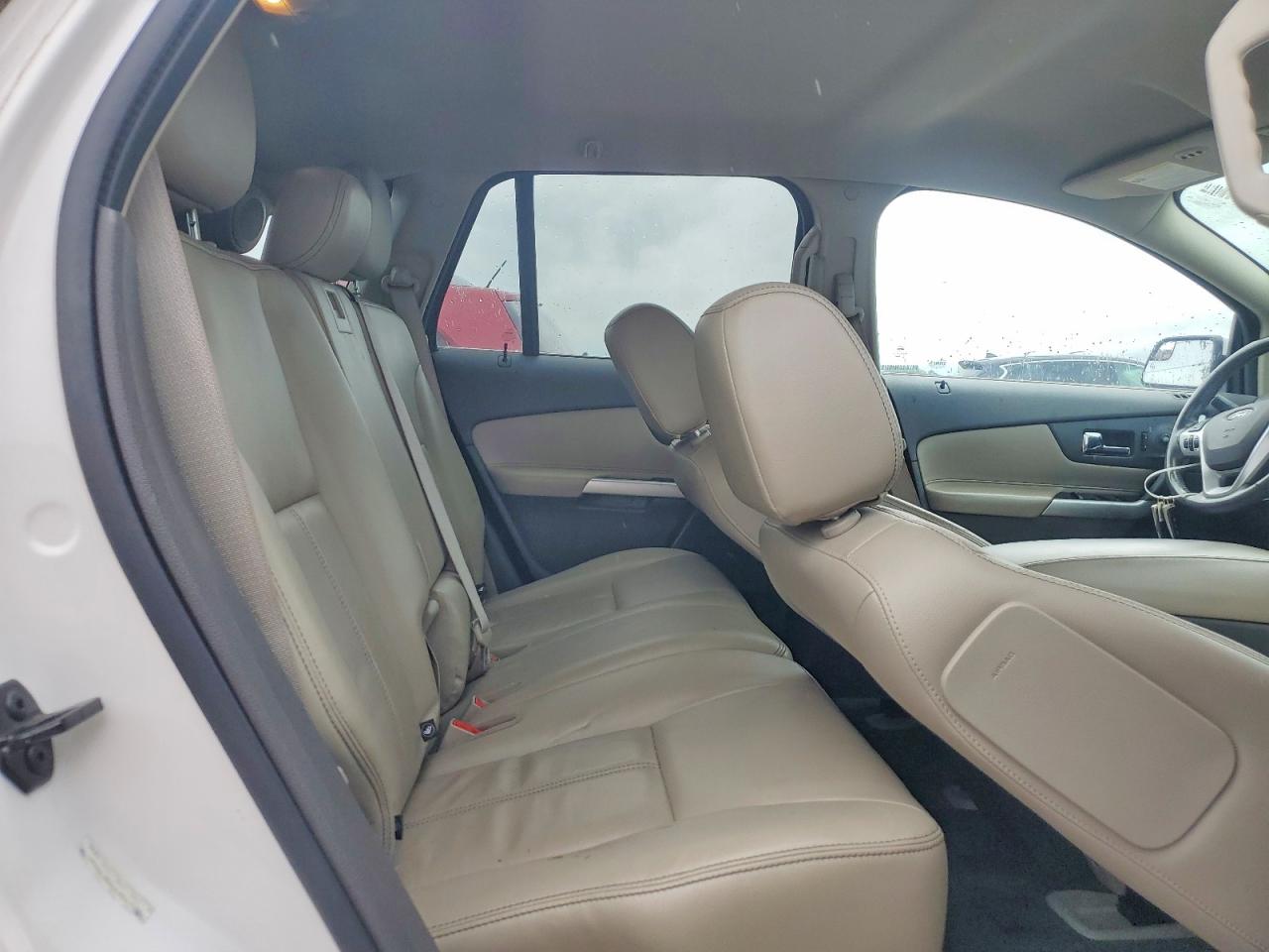 2013 Ford Edge Limited White vin: 2FMDK3KC6DBB57200