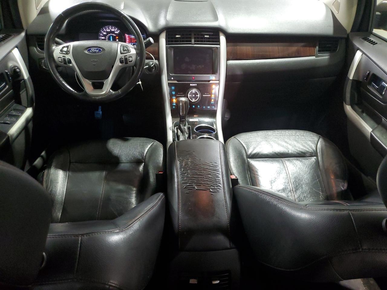 2013 Ford Edge Limited Brown vin: 2FMDK3KC6DBB95669 Damage: Console Cover, Torn, > 12 Inches