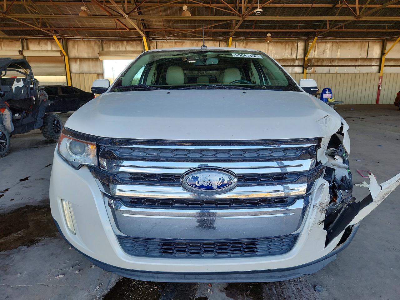 2013 Ford Edge Limited White vin: 2FMDK3KC6DBC58771
