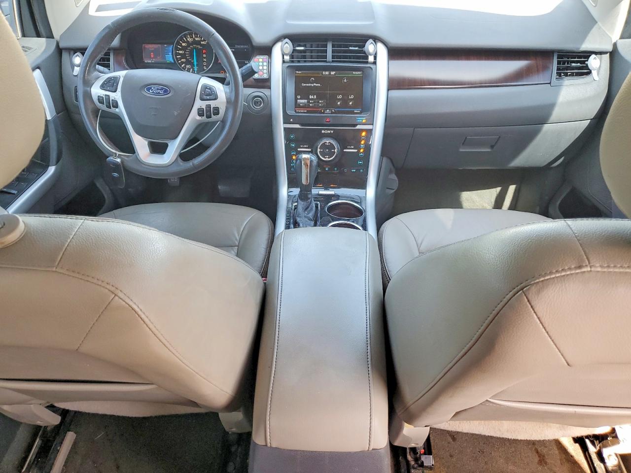 2013 Ford Edge Limited White vin: 2FMDK3KC6DBC64277