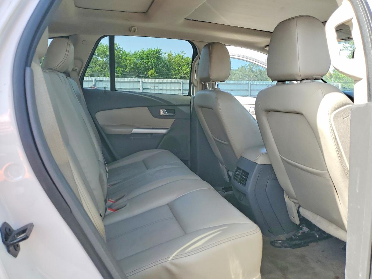2013 Ford Edge Limited White vin: 2FMDK3KC6DBC64277