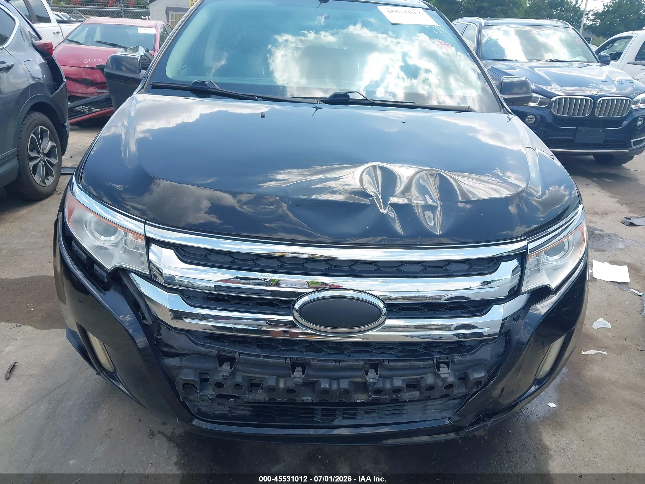 2013 Ford Edge Limited Black vin: 2FMDK3KC6DBC91253
