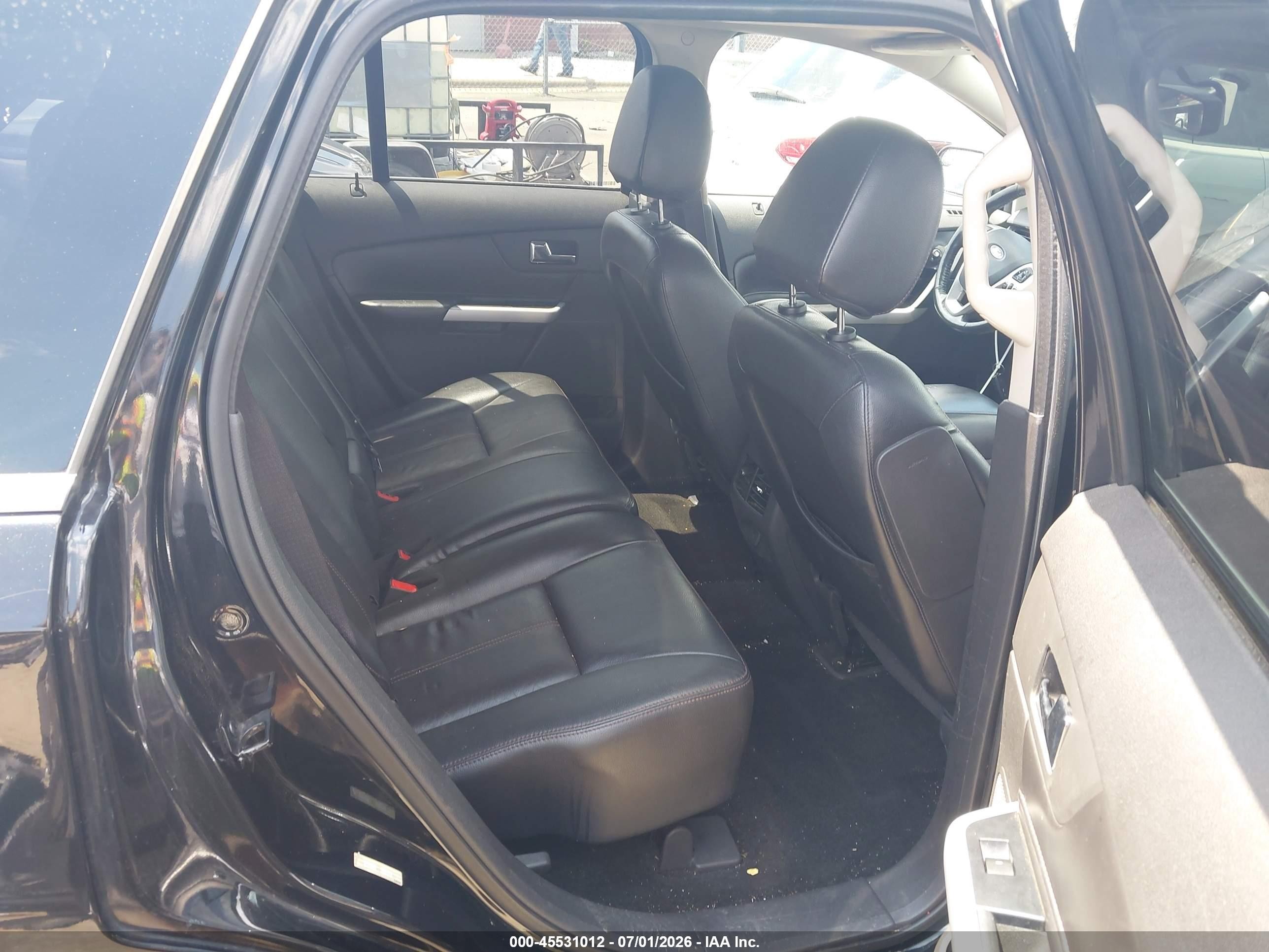 2013 Ford Edge Limited Black vin: 2FMDK3KC6DBC91253