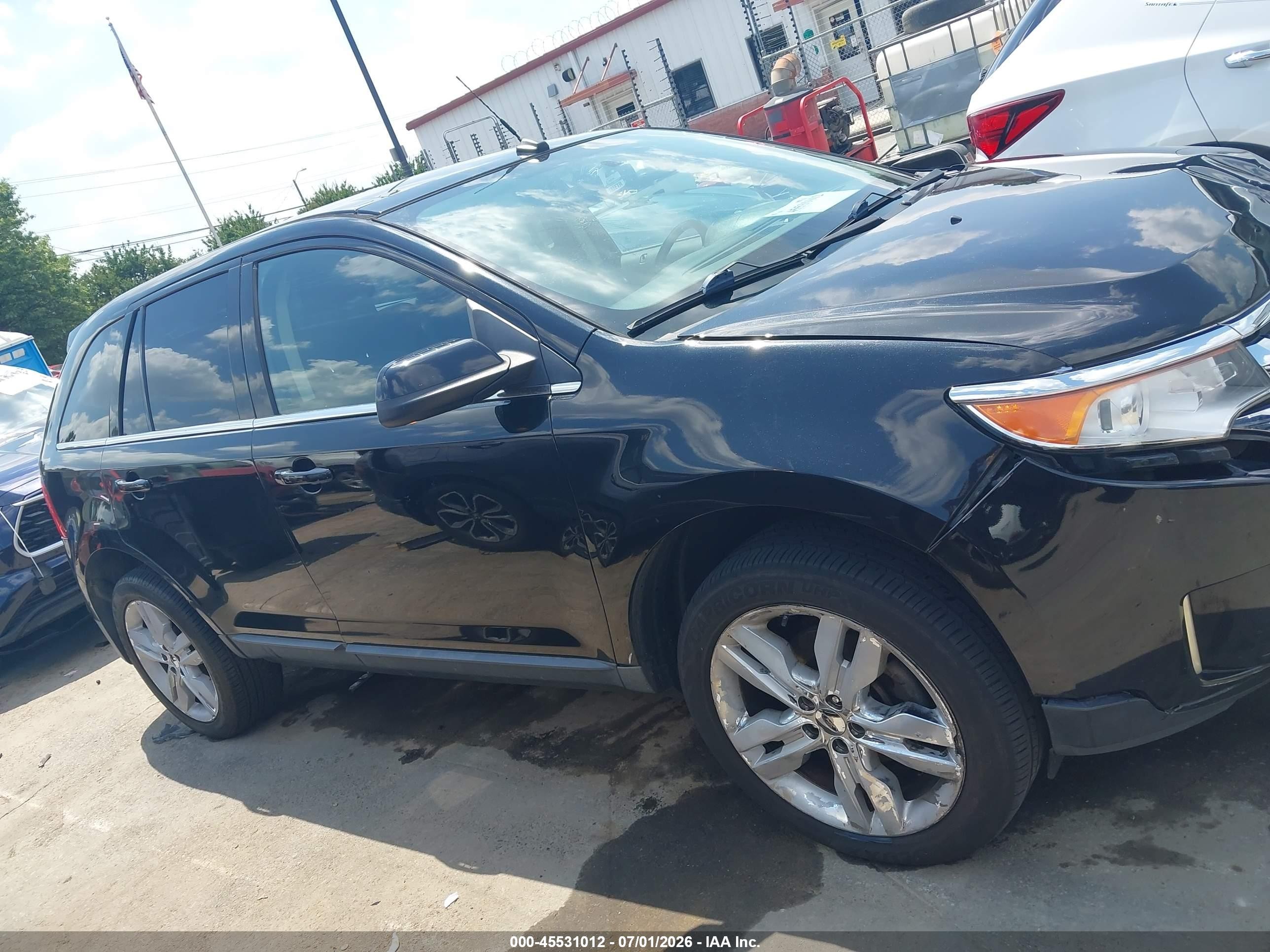 2013 Ford Edge Limited Black vin: 2FMDK3KC6DBC91253