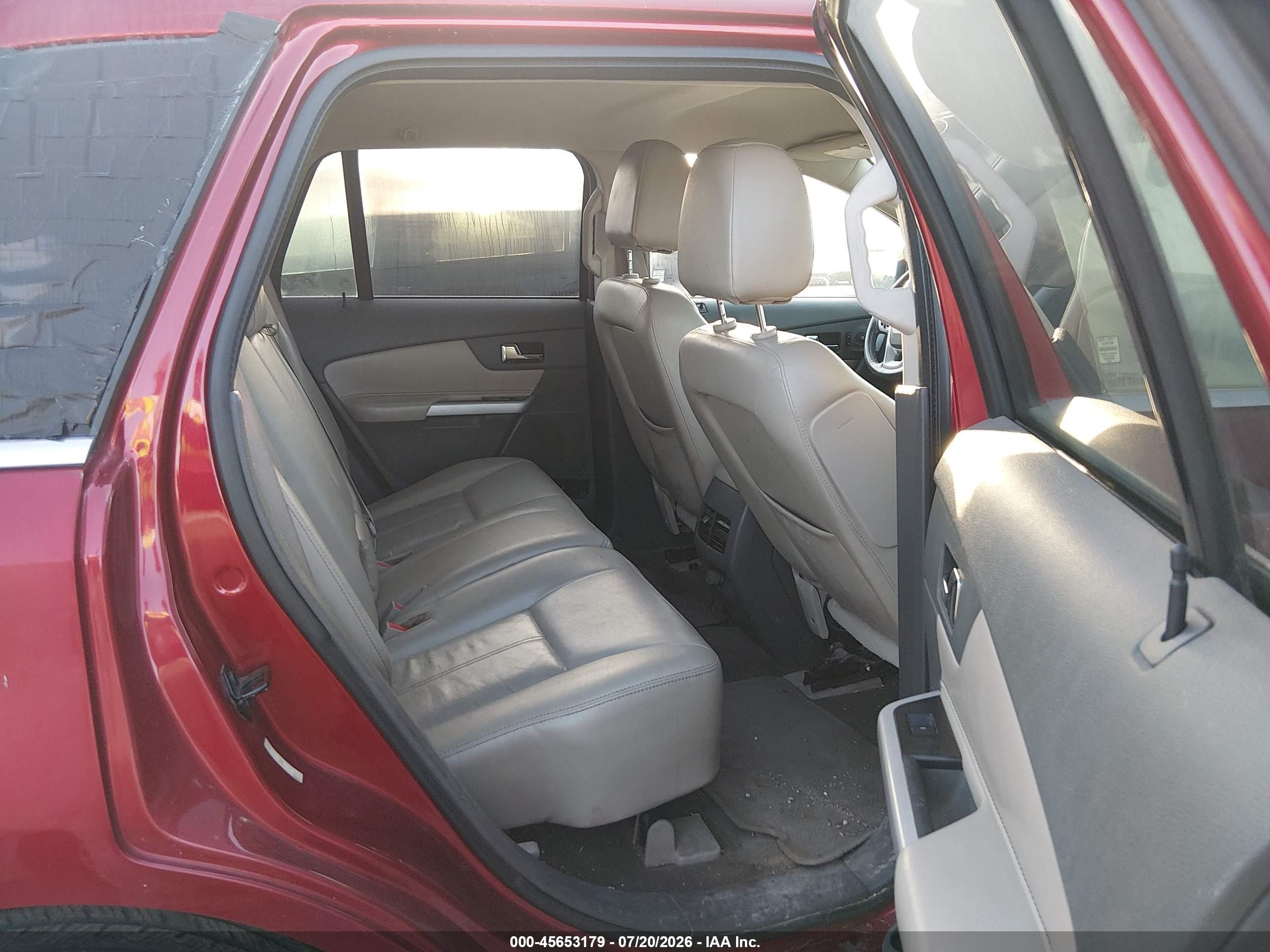 2013 Ford Edge Limited Maroon vin: 2FMDK3KC6DBC96162