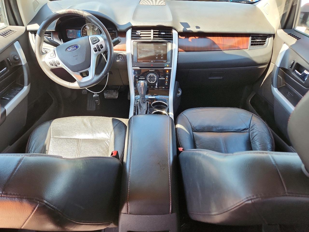 2014 Ford Edge Limited Silver vin: 2FMDK3KC6EBA07038
