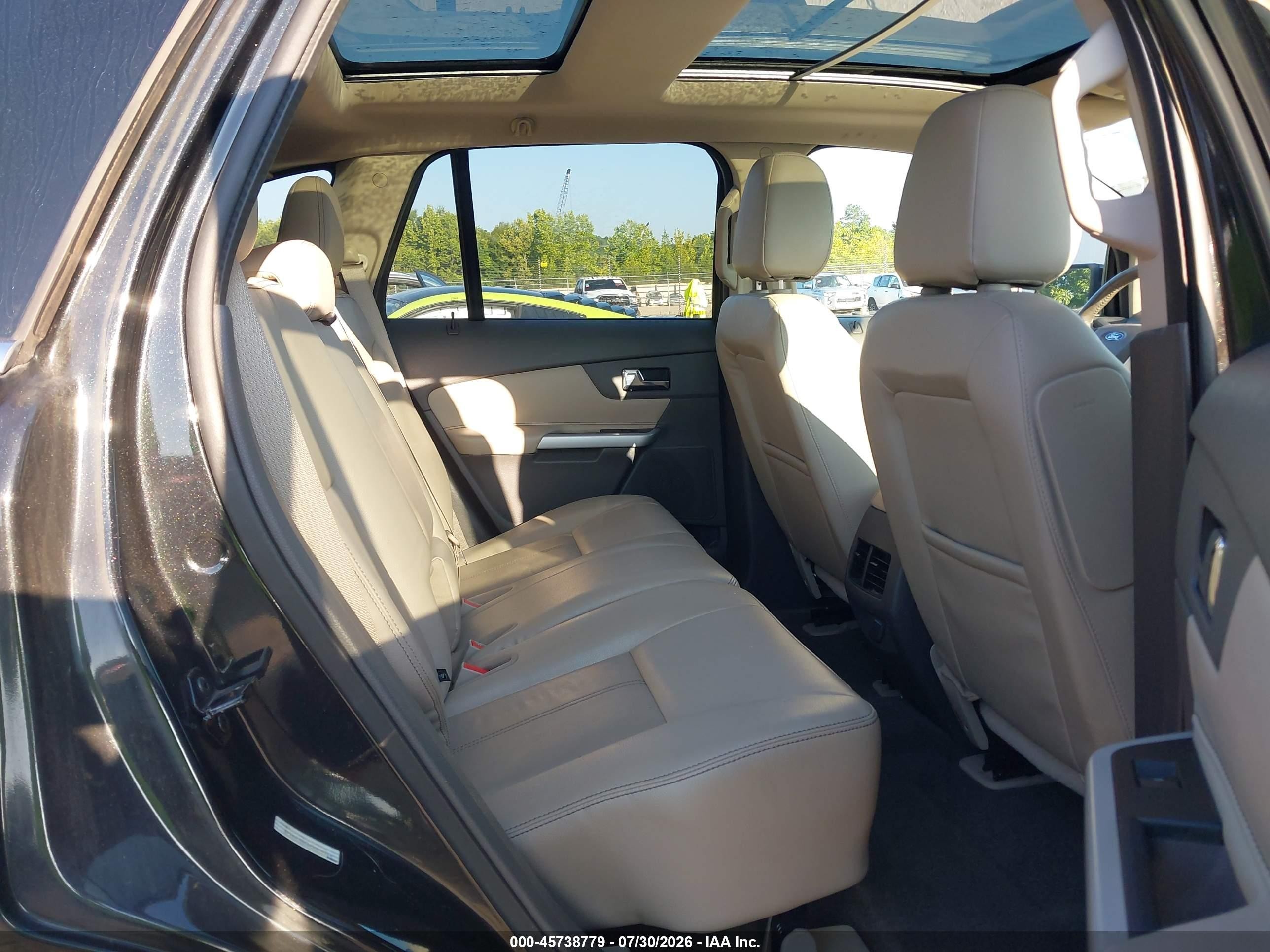 2014 Ford Edge Limited Black vin: 2FMDK3KC6EBA09016