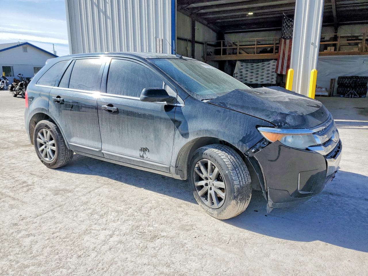 2014 Ford Edge Limited Black vin: 2FMDK3KC6EBA11414