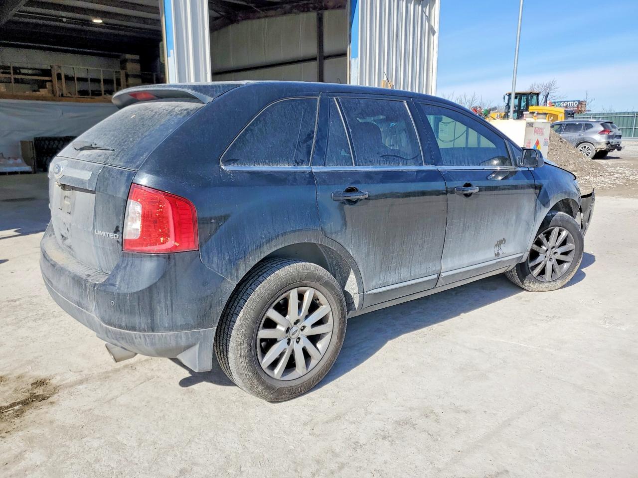2014 Ford Edge Limited Black vin: 2FMDK3KC6EBA11414