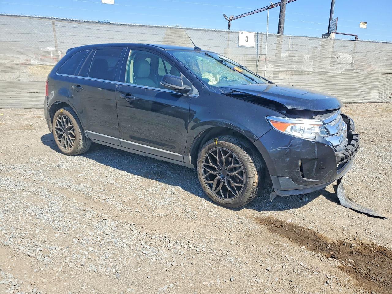 2014 Ford Edge Limited Черный vin: 2FMDK3KC6EBA34014