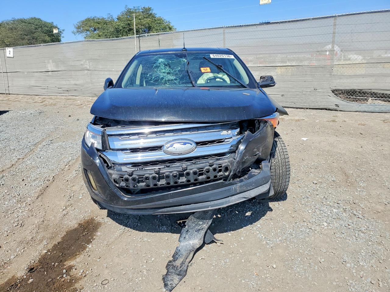 2014 Ford Edge Limited Черный vin: 2FMDK3KC6EBA34014