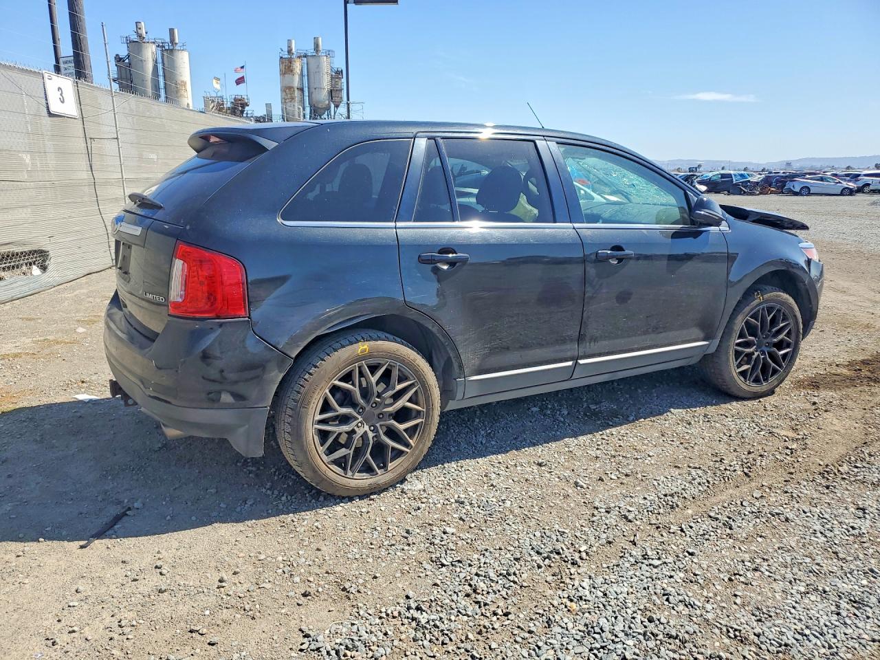 2014 Ford Edge Limited Черный vin: 2FMDK3KC6EBA34014