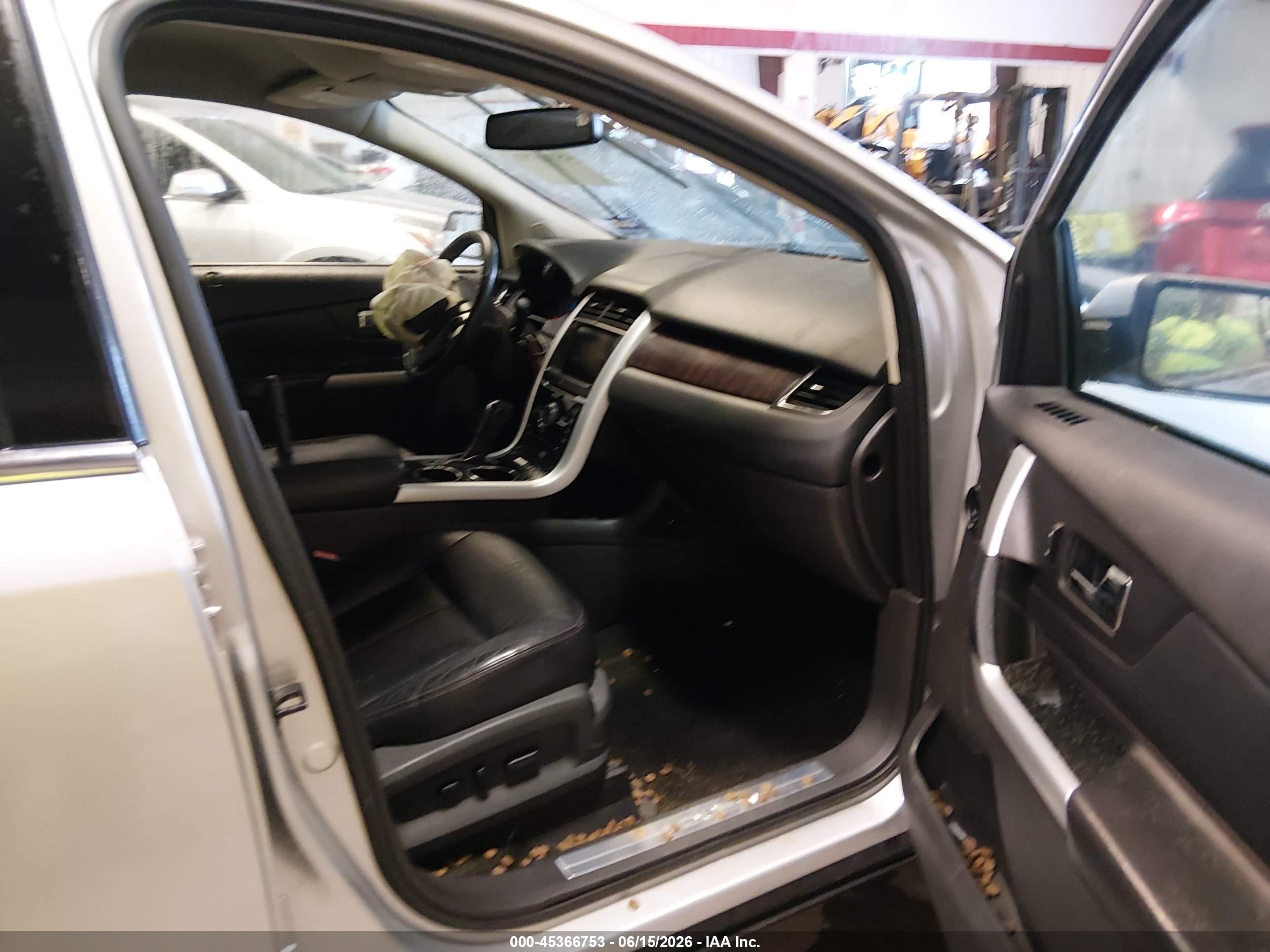 2014 Ford Edge Limited Silver vin: 2FMDK3KC6EBA41786