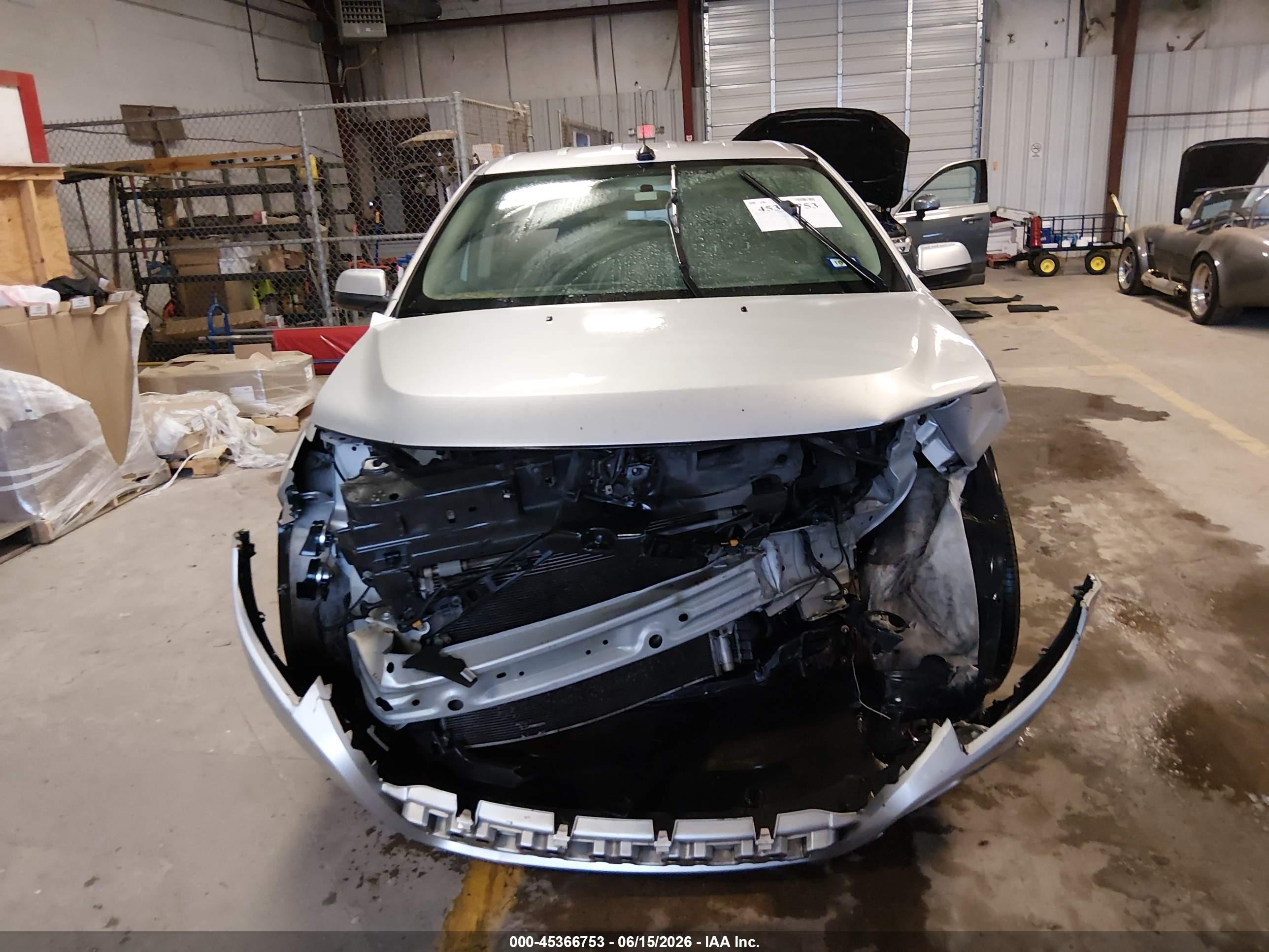 2014 Ford Edge Limited Silver vin: 2FMDK3KC6EBA41786