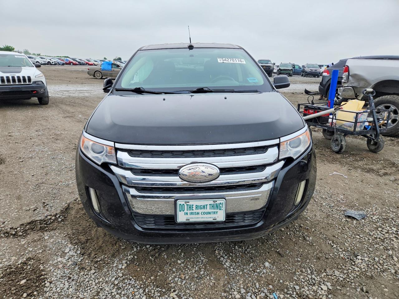 2014 Ford Edge Limited Black vin: 2FMDK3KC6EBA89014