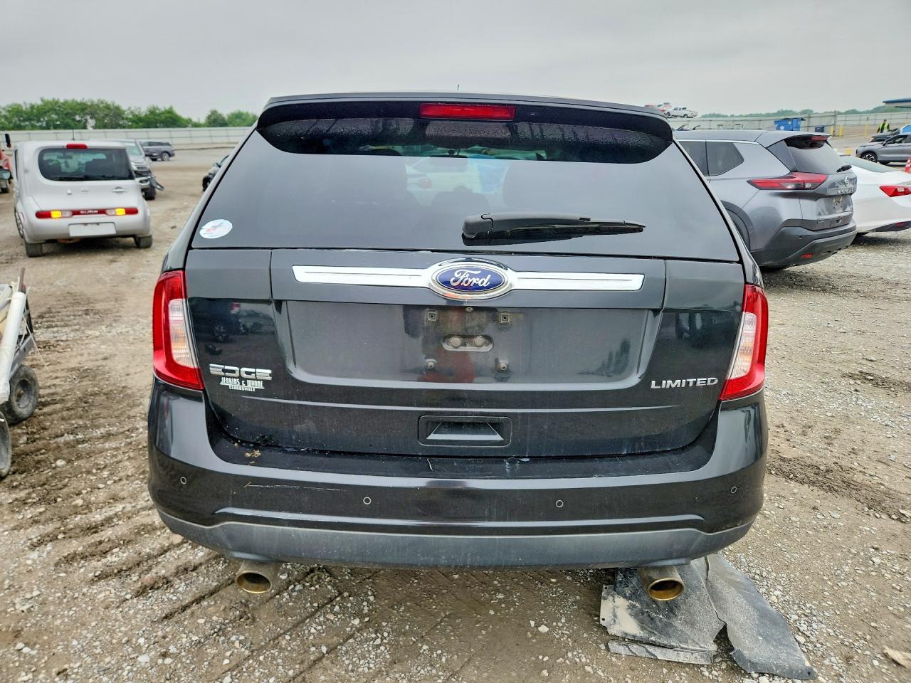 2014 Ford Edge Limited Black vin: 2FMDK3KC6EBA89014