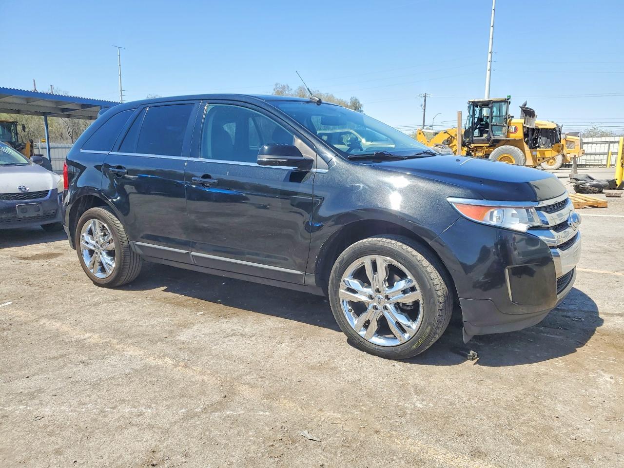 2014 Ford Edge Limited Black vin: 2FMDK3KC6EBB39698