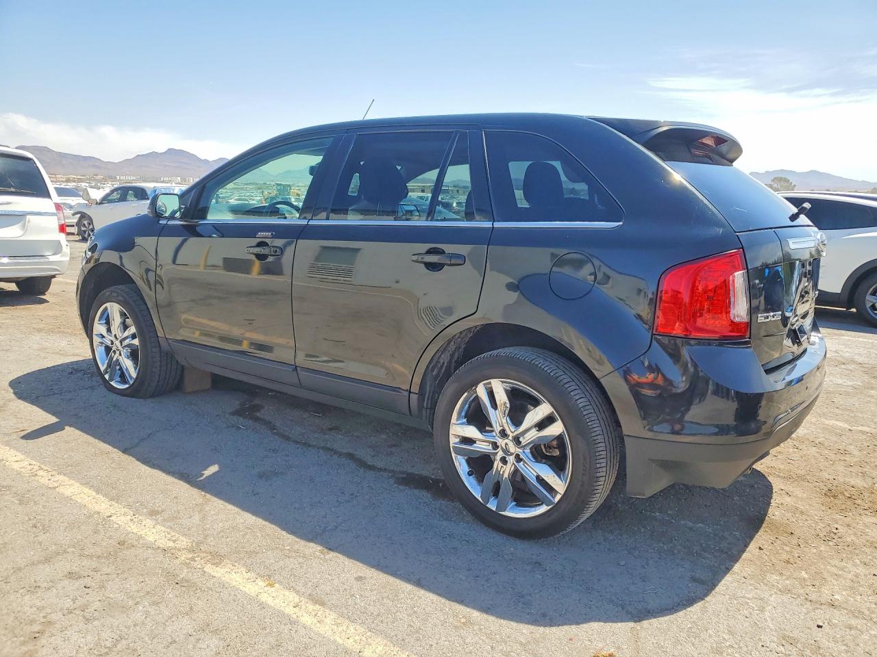 2014 Ford Edge Limited Black vin: 2FMDK3KC6EBB39698