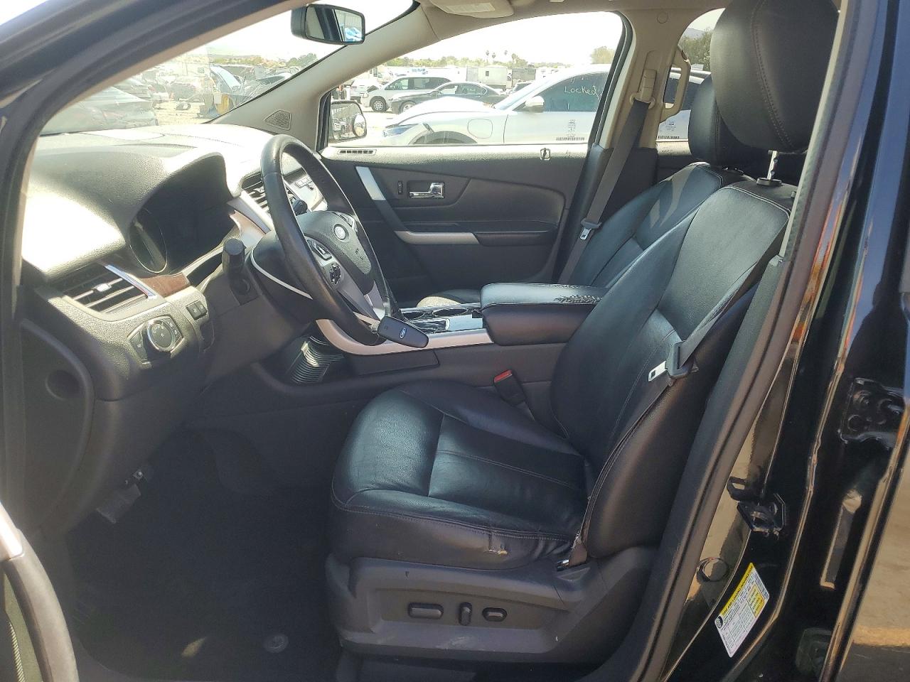 2014 Ford Edge Limited Black vin: 2FMDK3KC6EBB39698