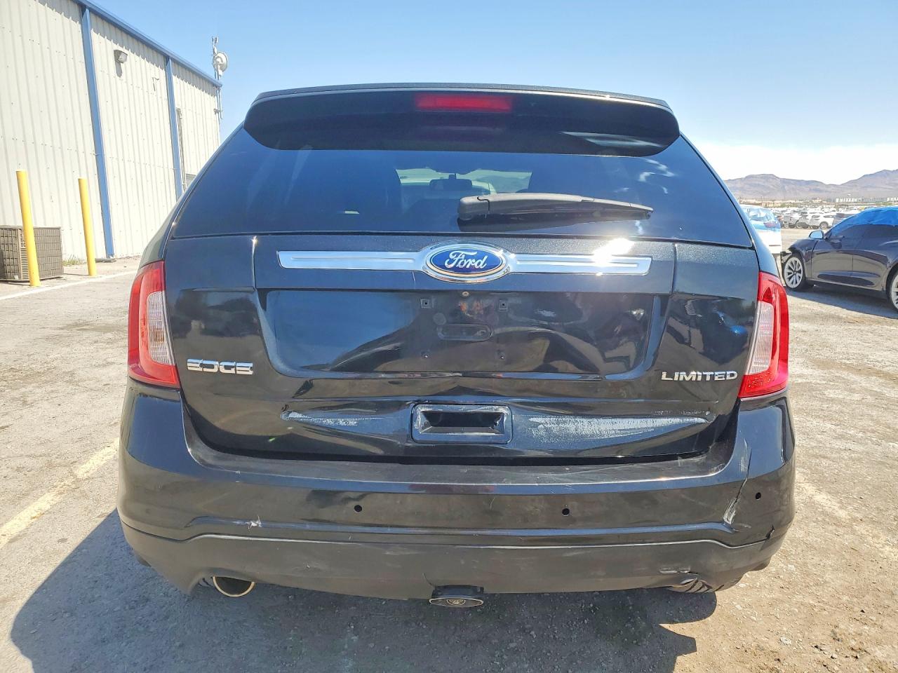 2014 Ford Edge Limited Black vin: 2FMDK3KC6EBB39698