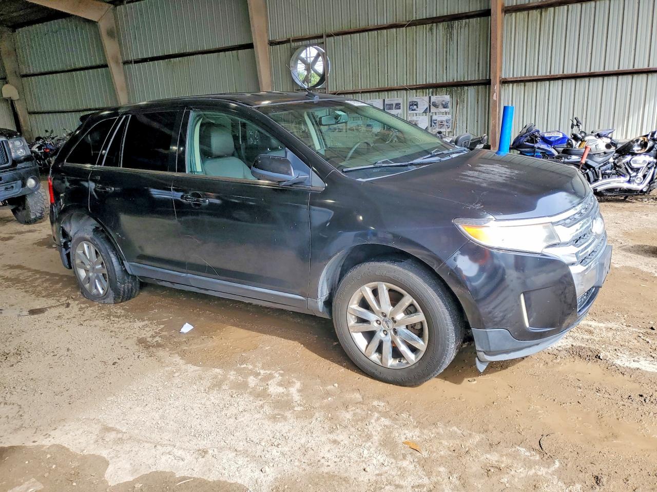 2014 Ford Edge Limited Черный vin: 2FMDK3KC6EBB46375
