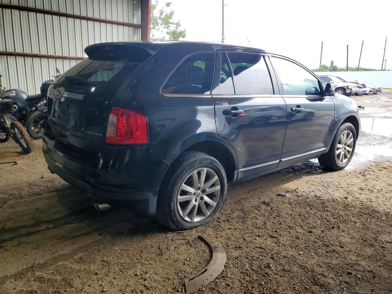 2014 Ford Edge Limited Черный vin: 2FMDK3KC6EBB46375