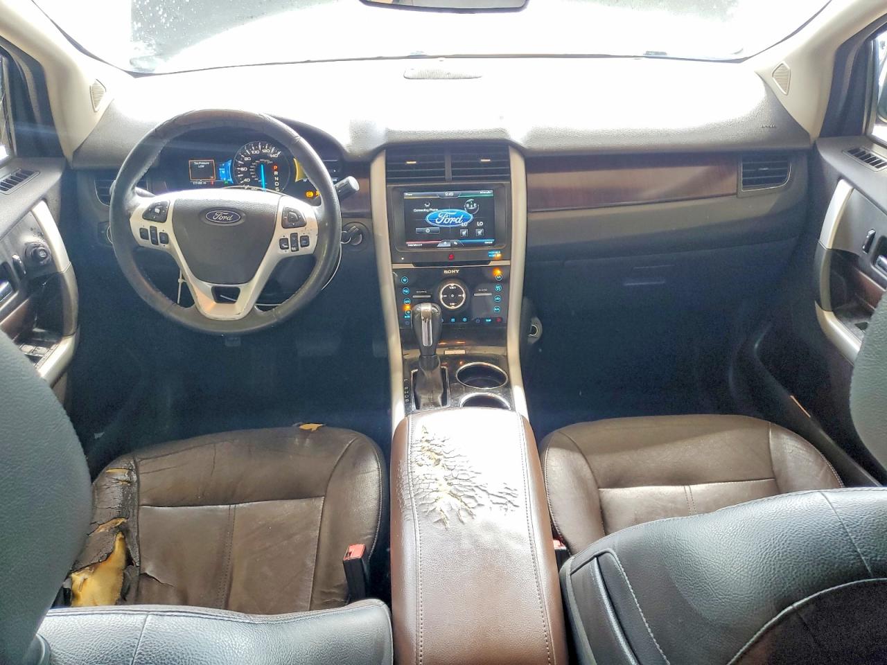 2014 Ford Edge Limited Черный vin: 2FMDK3KC6EBB46375