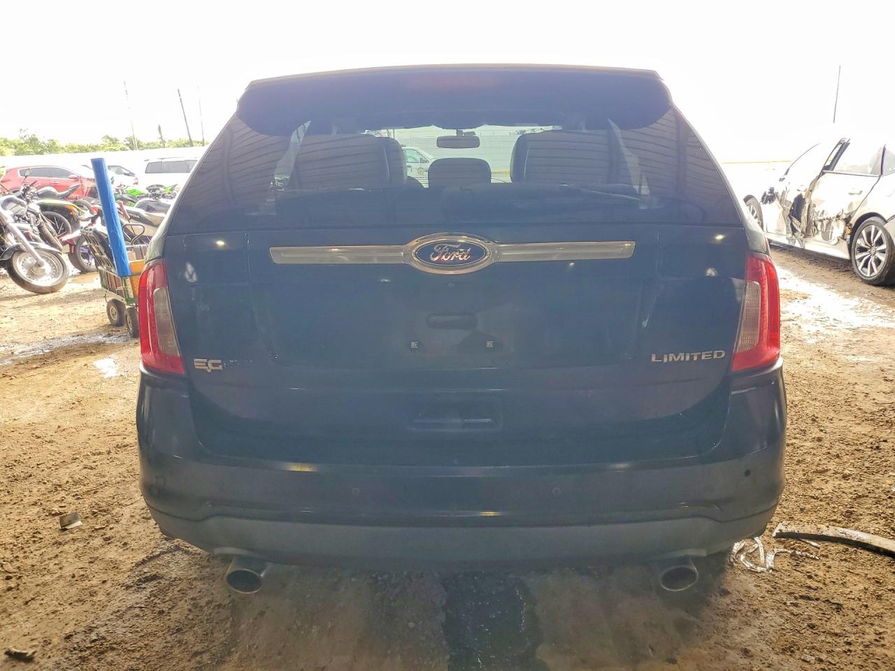 2014 Ford Edge Limited Черный vin: 2FMDK3KC6EBB46375