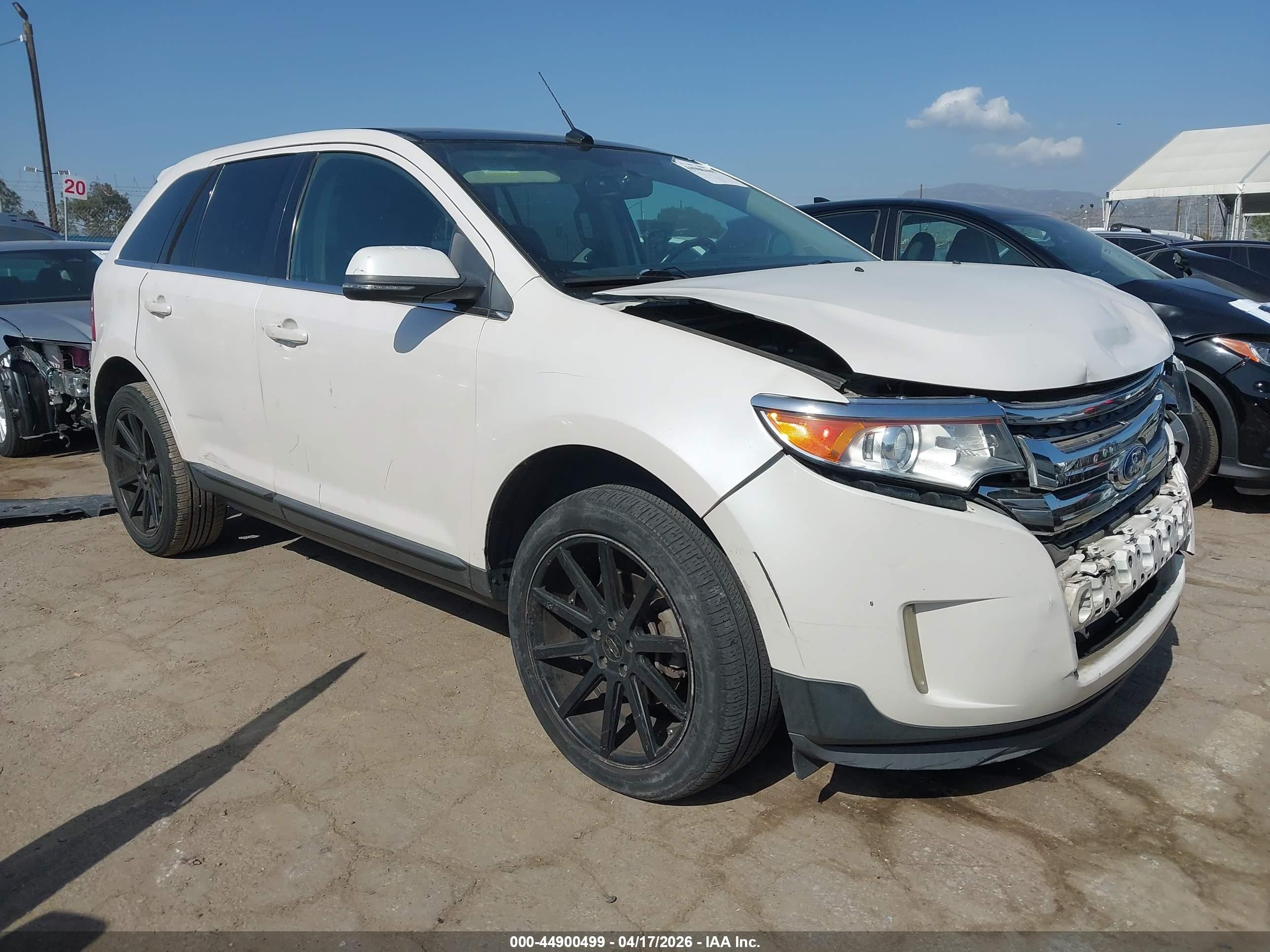 2014 Ford Edge Limited Белый vin: 2FMDK3KC6EBB65685