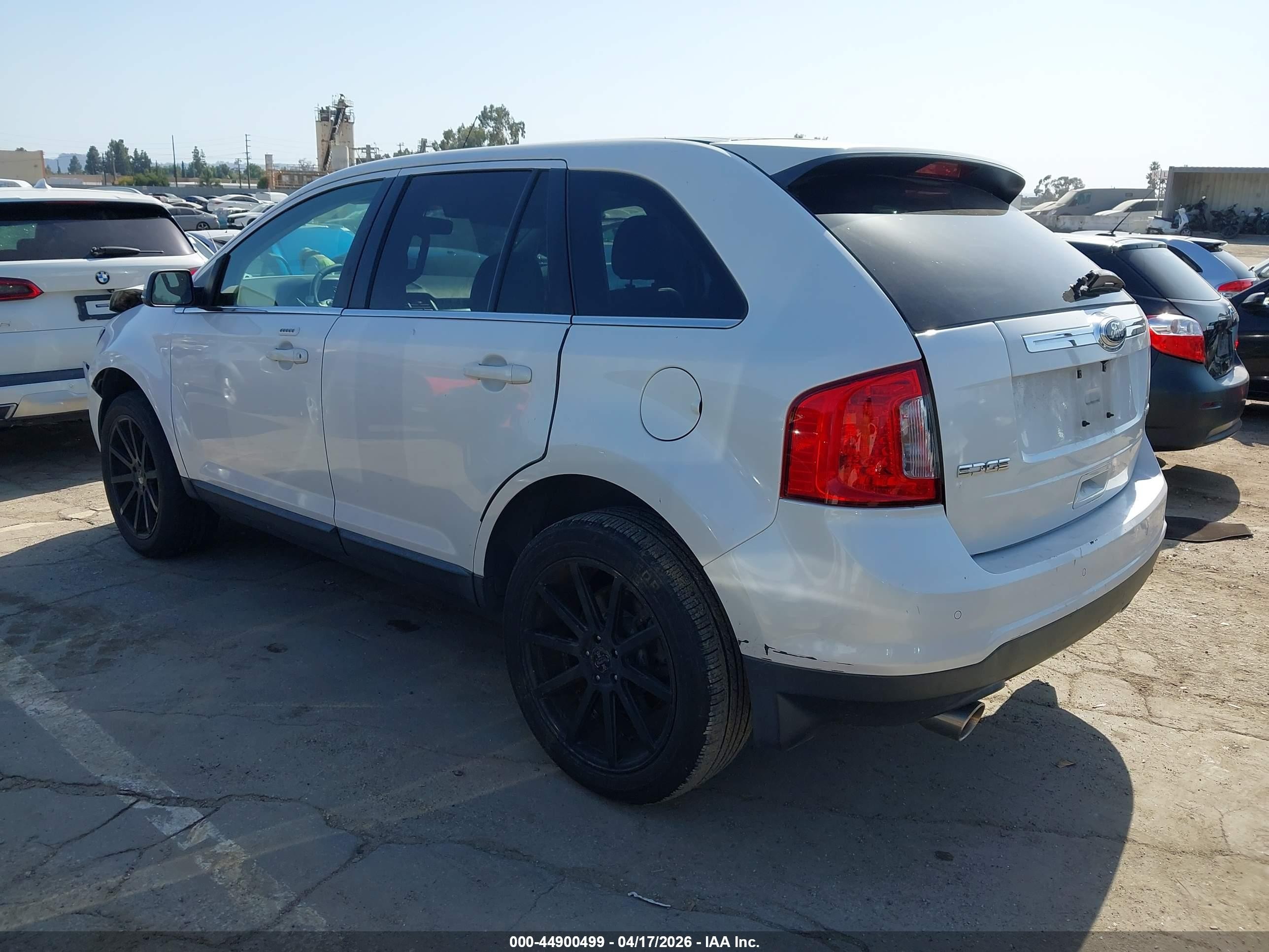 2014 Ford Edge Limited Белый vin: 2FMDK3KC6EBB65685