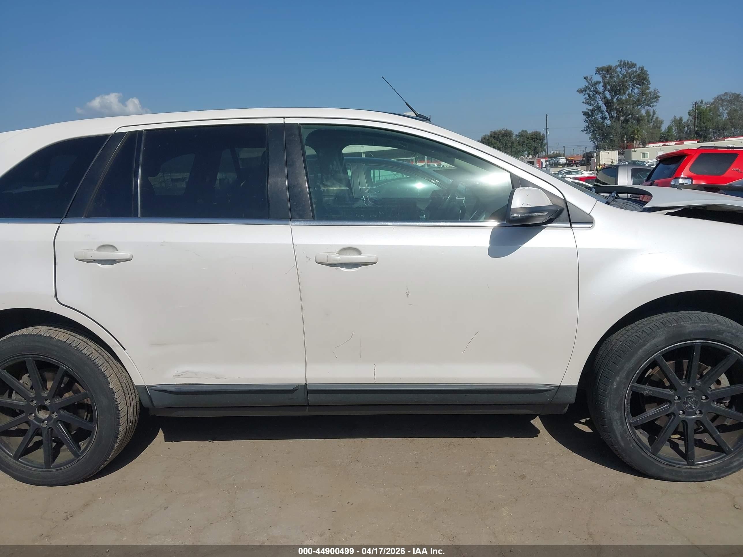 2014 Ford Edge Limited Белый vin: 2FMDK3KC6EBB65685
