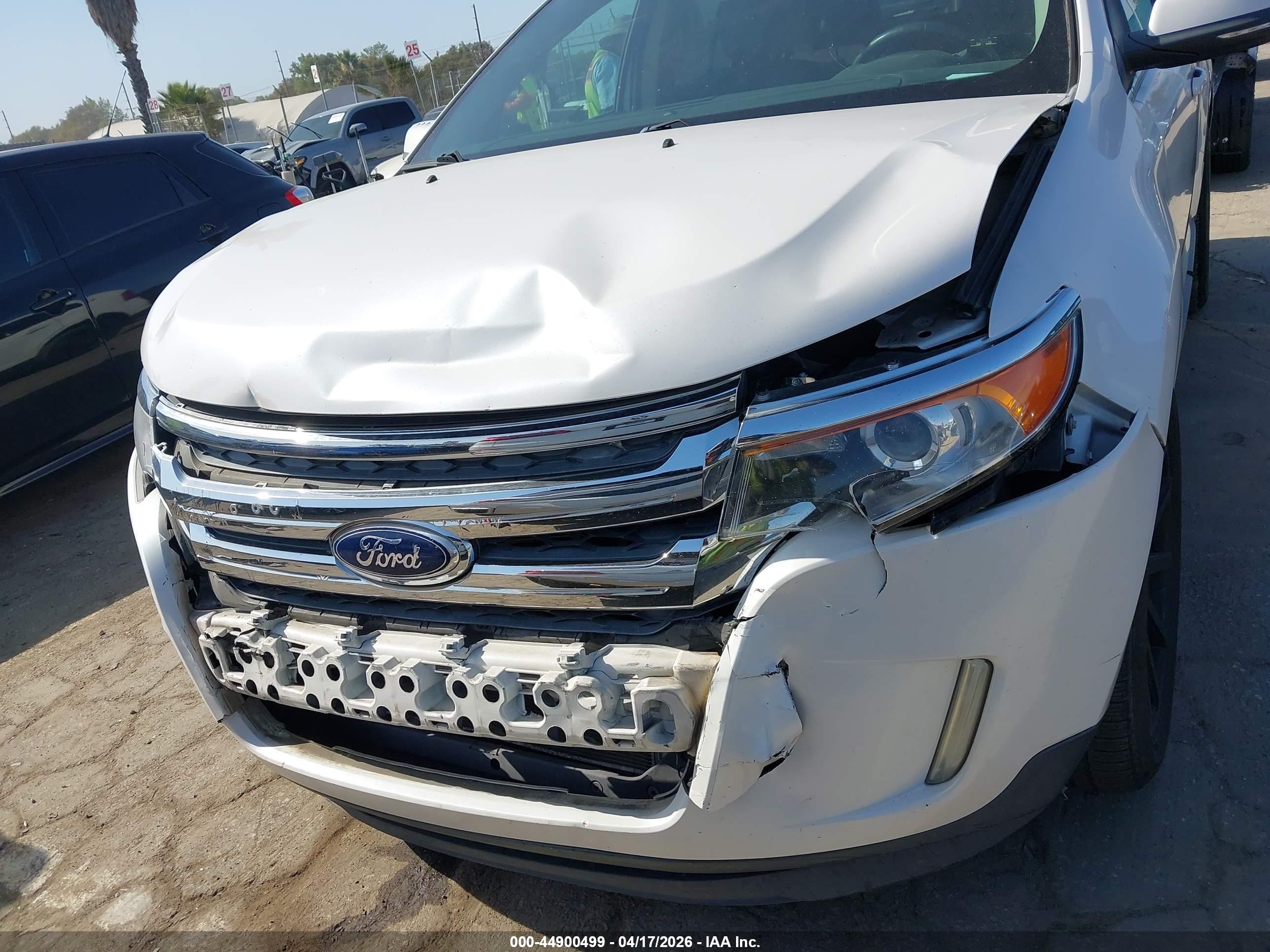 2014 Ford Edge Limited Белый vin: 2FMDK3KC6EBB65685