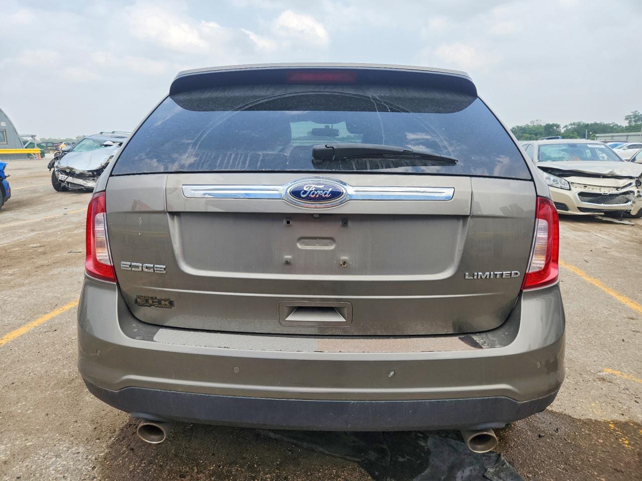 2014 Ford Edge Limited Gray vin: 2FMDK3KC6EBB75522