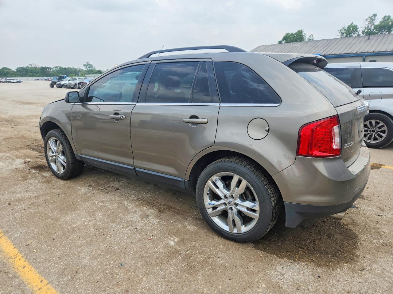 2014 Ford Edge Limited Gray vin: 2FMDK3KC6EBB75522