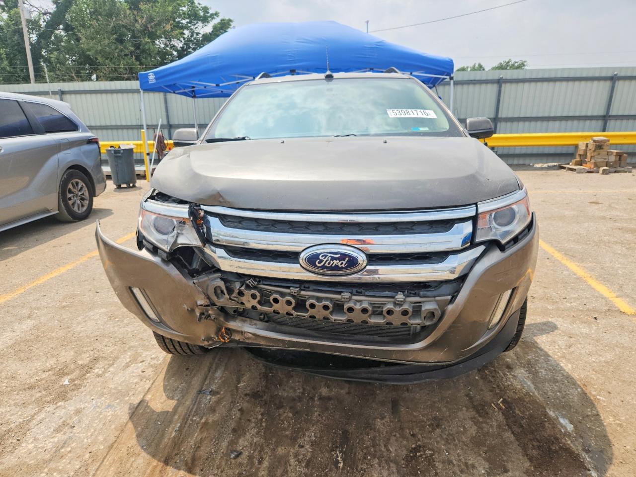 2014 Ford Edge Limited Gray vin: 2FMDK3KC6EBB75522