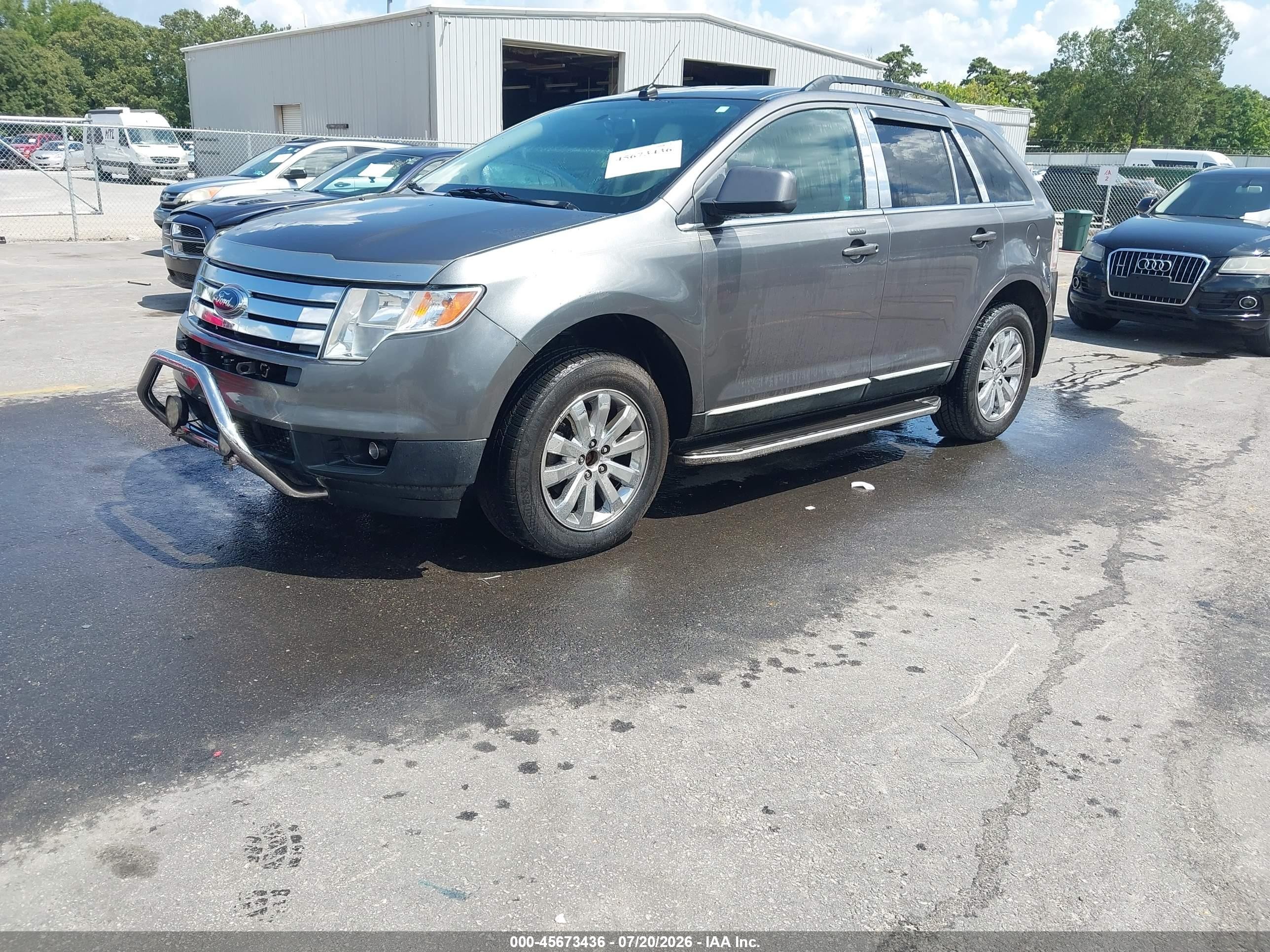 2010 Ford Edge Limited Gray vin: 2FMDK3KC7ABA86245