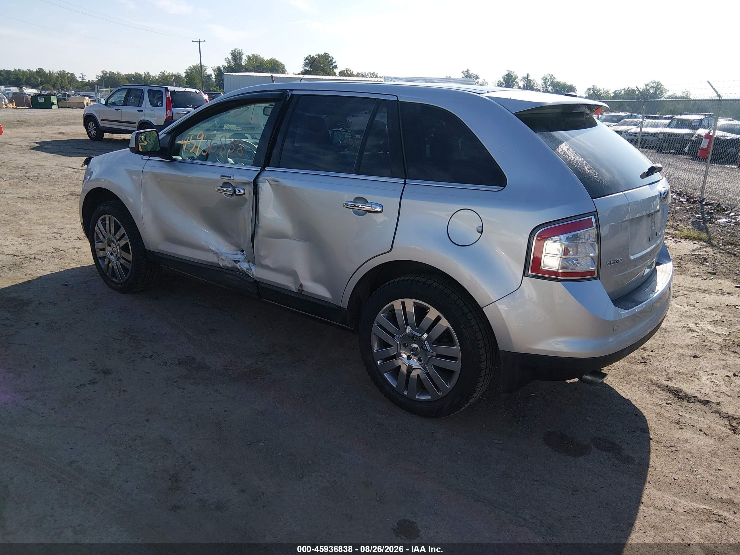 2010 Ford Edge Limited Silver vin: 2FMDK3KC7ABA88710