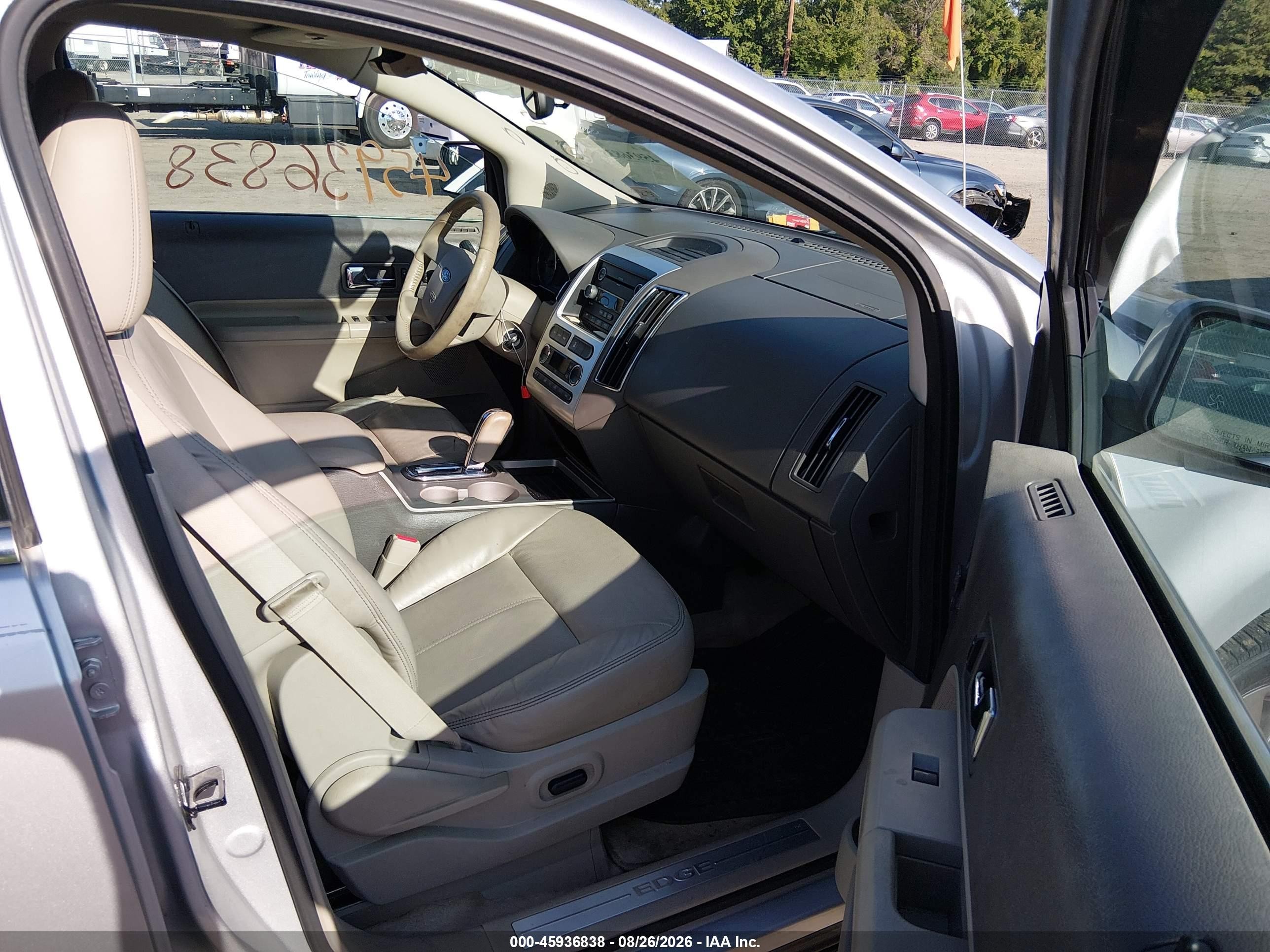 2010 Ford Edge Limited Silver vin: 2FMDK3KC7ABA88710