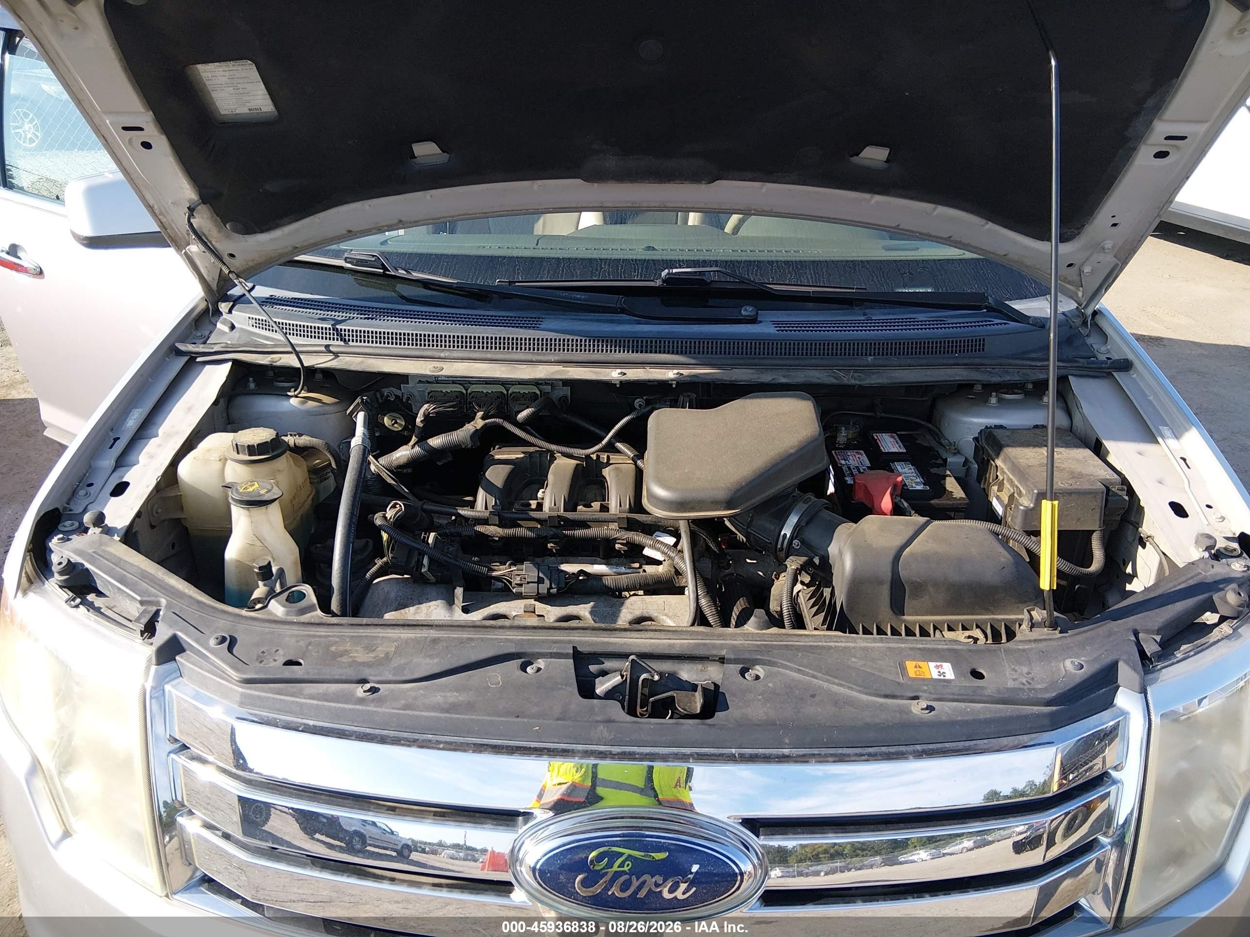 2010 Ford Edge Limited Silver vin: 2FMDK3KC7ABA88710