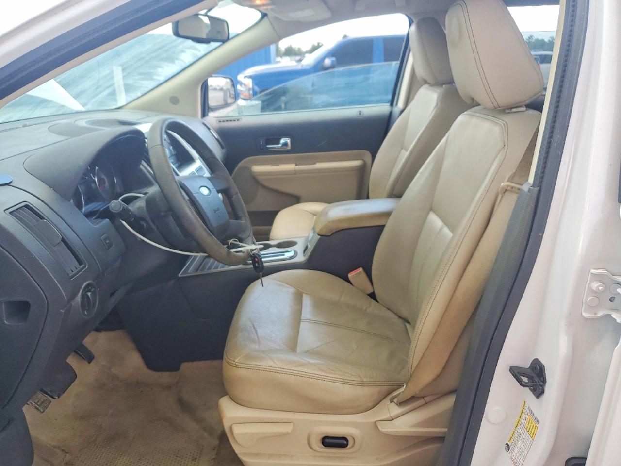 2010 Ford Edge Limited White vin: 2FMDK3KC7ABB03514
