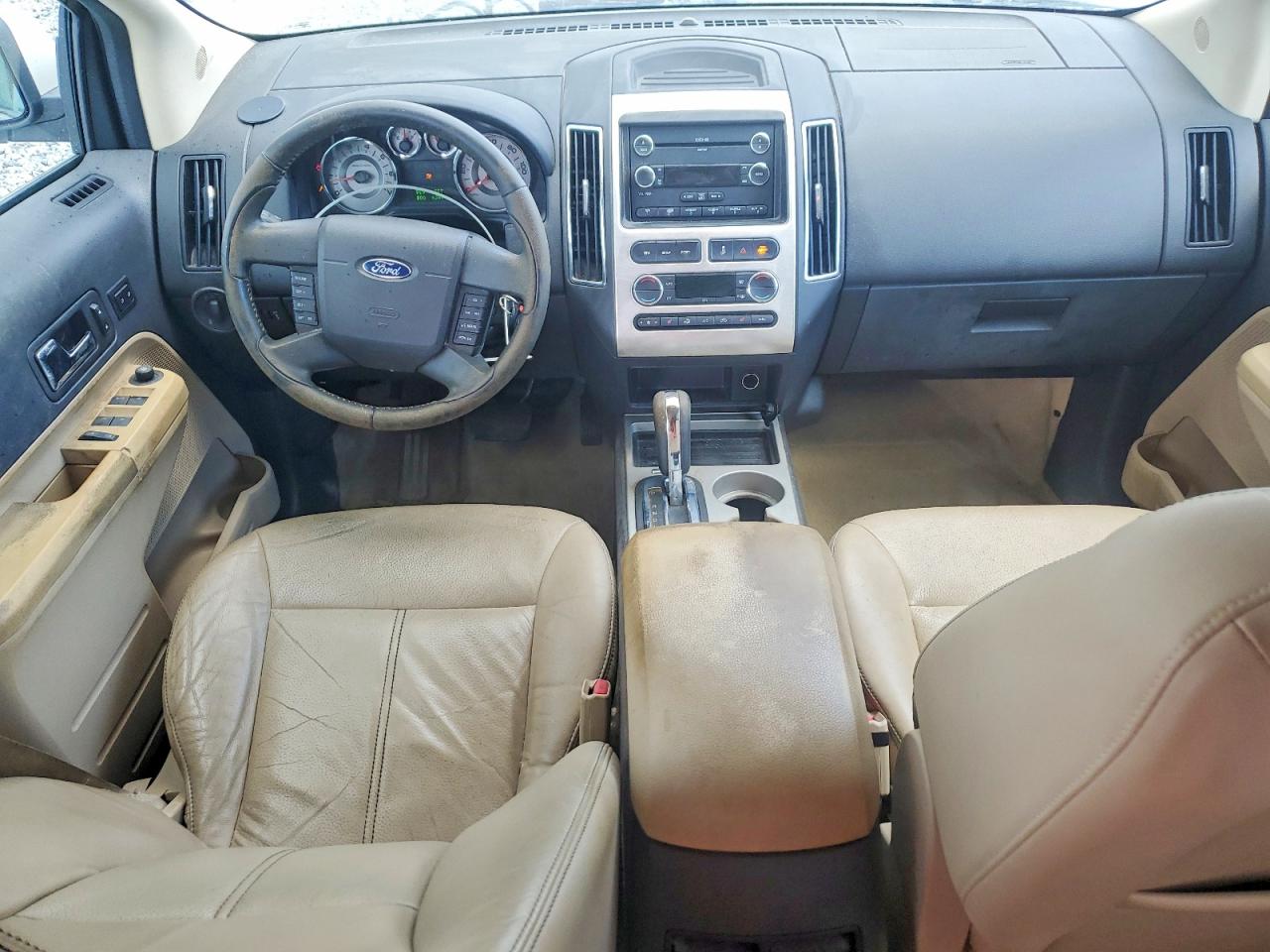 2010 Ford Edge Limited White vin: 2FMDK3KC7ABB03514