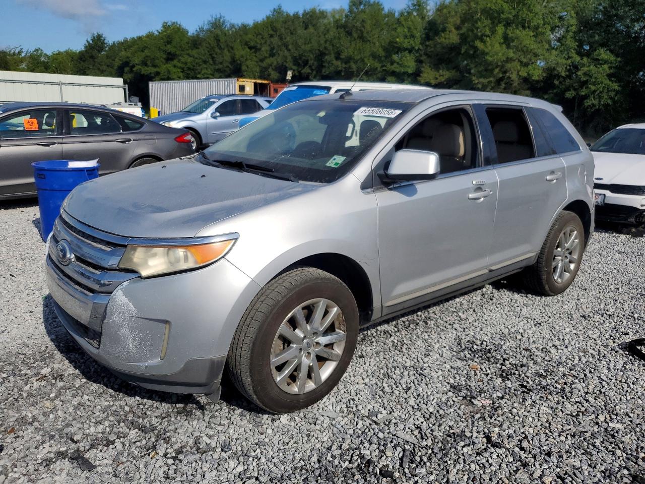 2011 Ford Edge Limited Silver vin: 2FMDK3KC7BBA28055