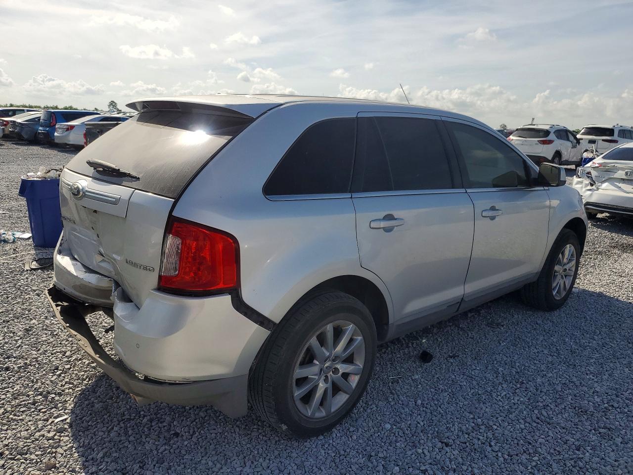 2011 Ford Edge Limited Silver vin: 2FMDK3KC7BBA28055