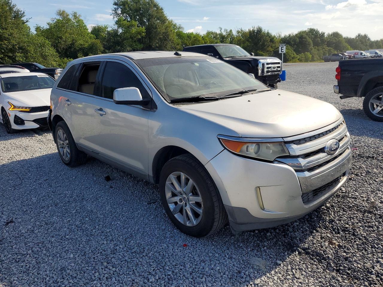 2011 Ford Edge Limited Silver vin: 2FMDK3KC7BBA28055