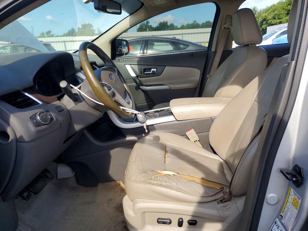 2011 Ford Edge Limited Silver vin: 2FMDK3KC7BBA28055