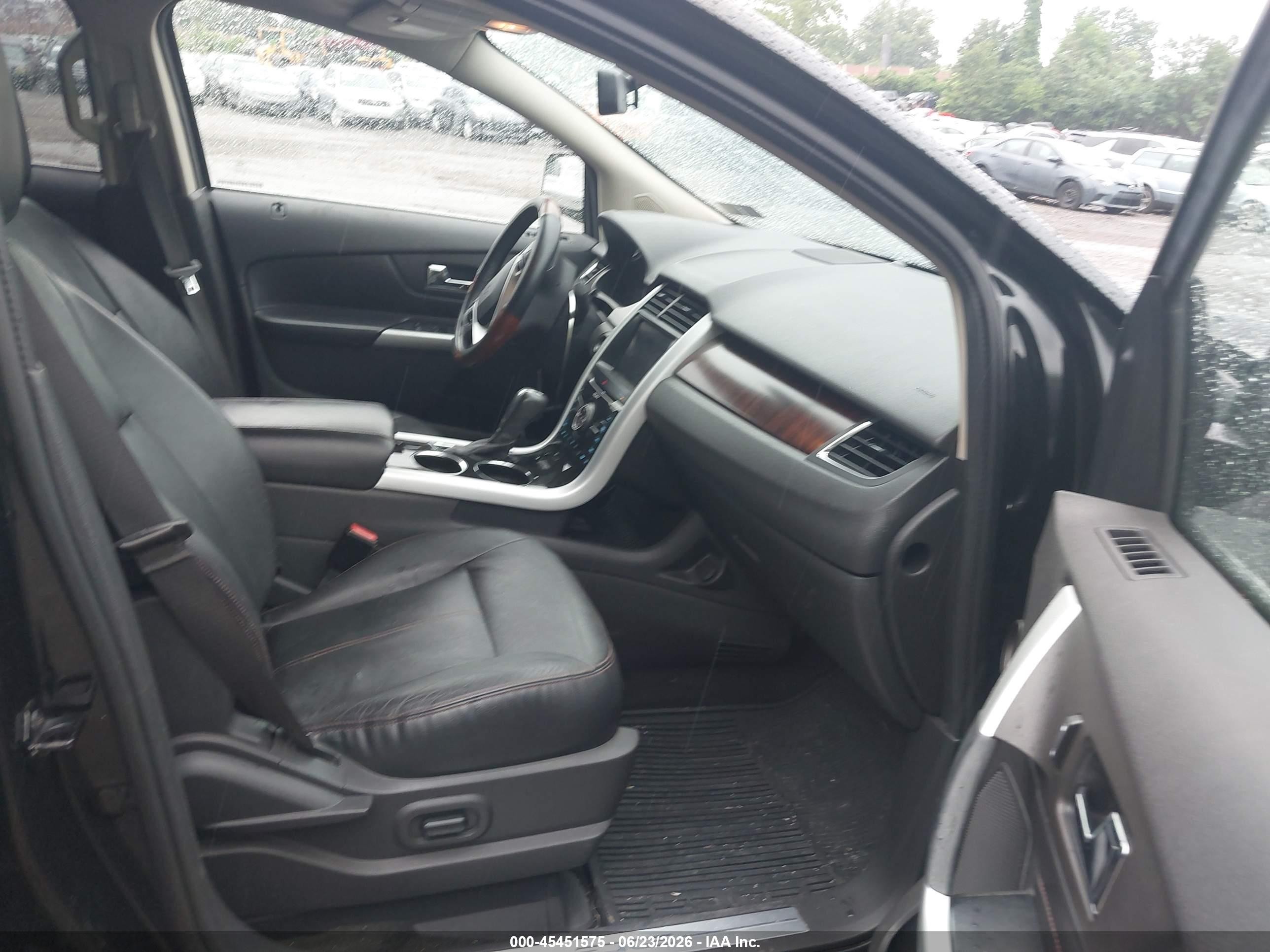 2011 Ford Edge Limited Black vin: 2FMDK3KC7BBA37743