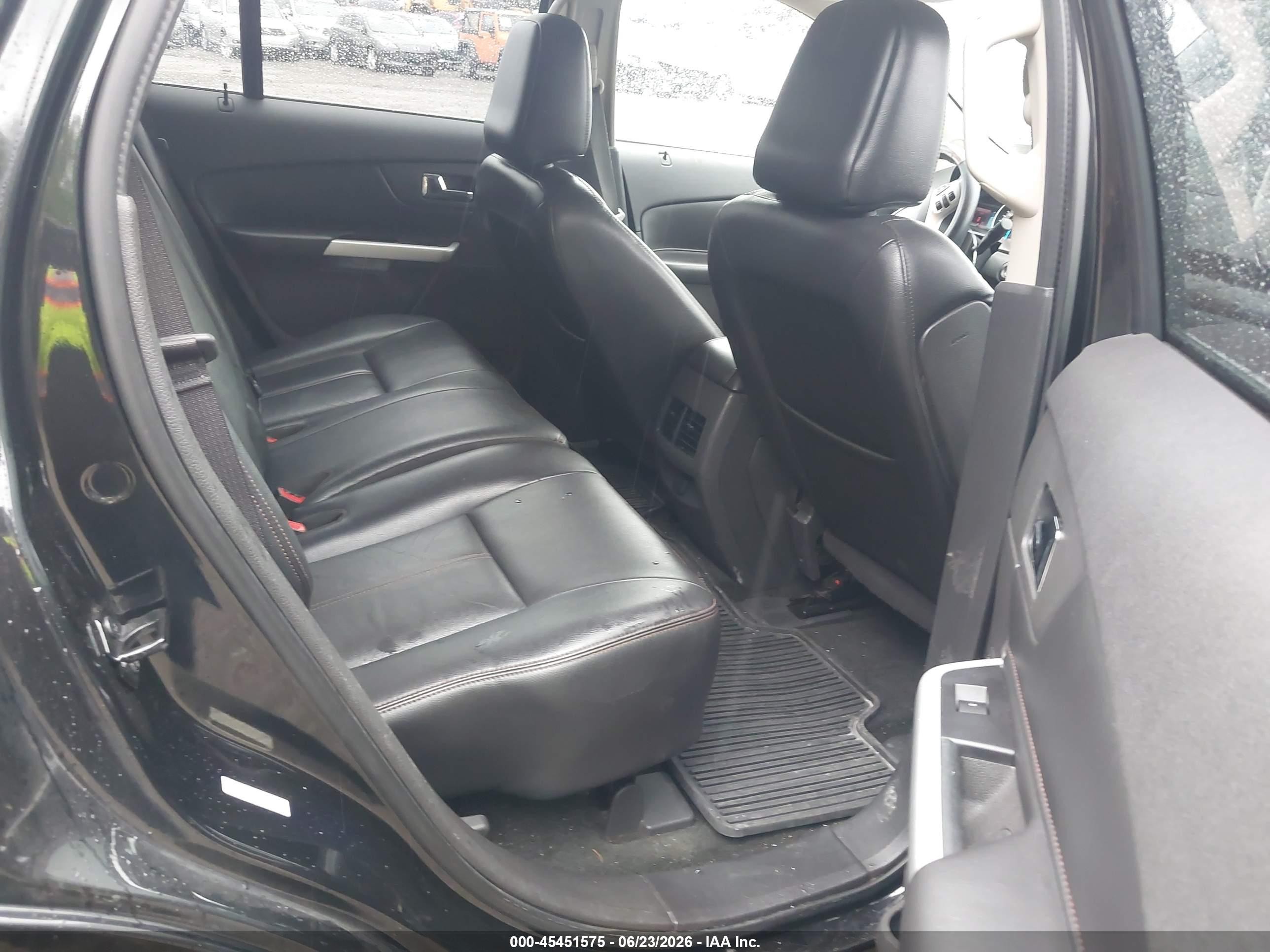 2011 Ford Edge Limited Black vin: 2FMDK3KC7BBA37743