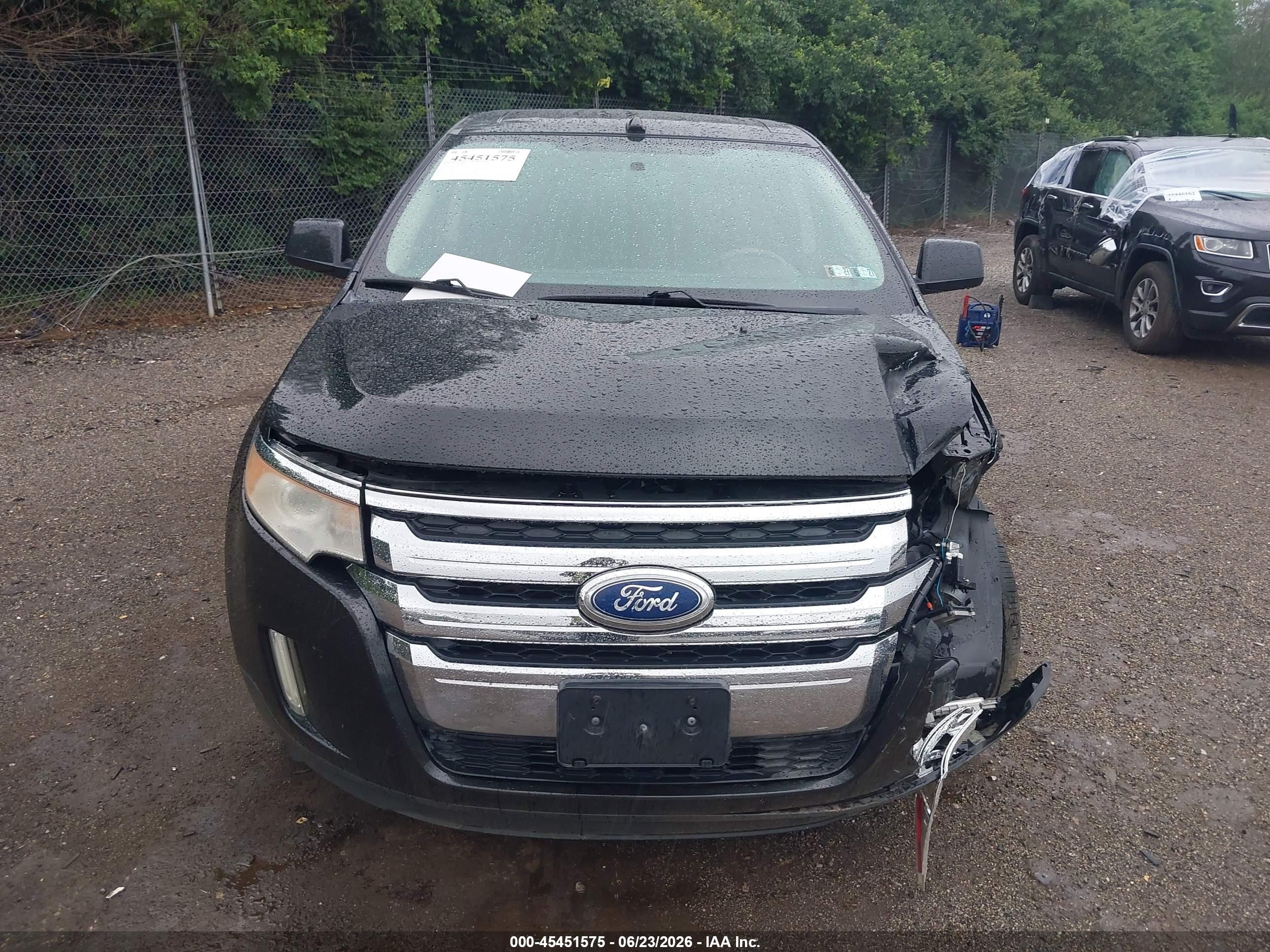 2011 Ford Edge Limited Black vin: 2FMDK3KC7BBA37743
