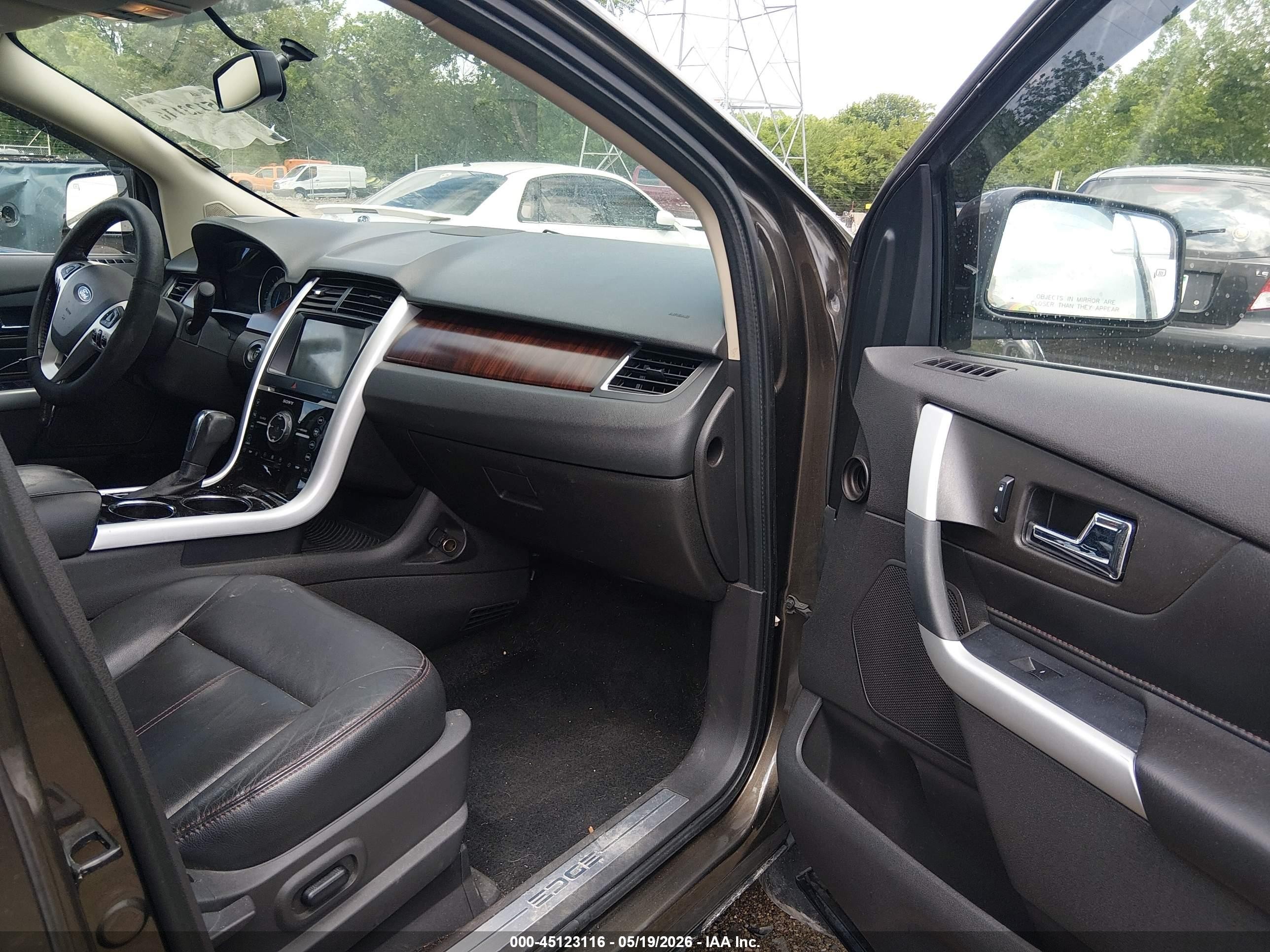 2011 Ford Edge Limited Dark Brown vin: 2FMDK3KC7BBA58558