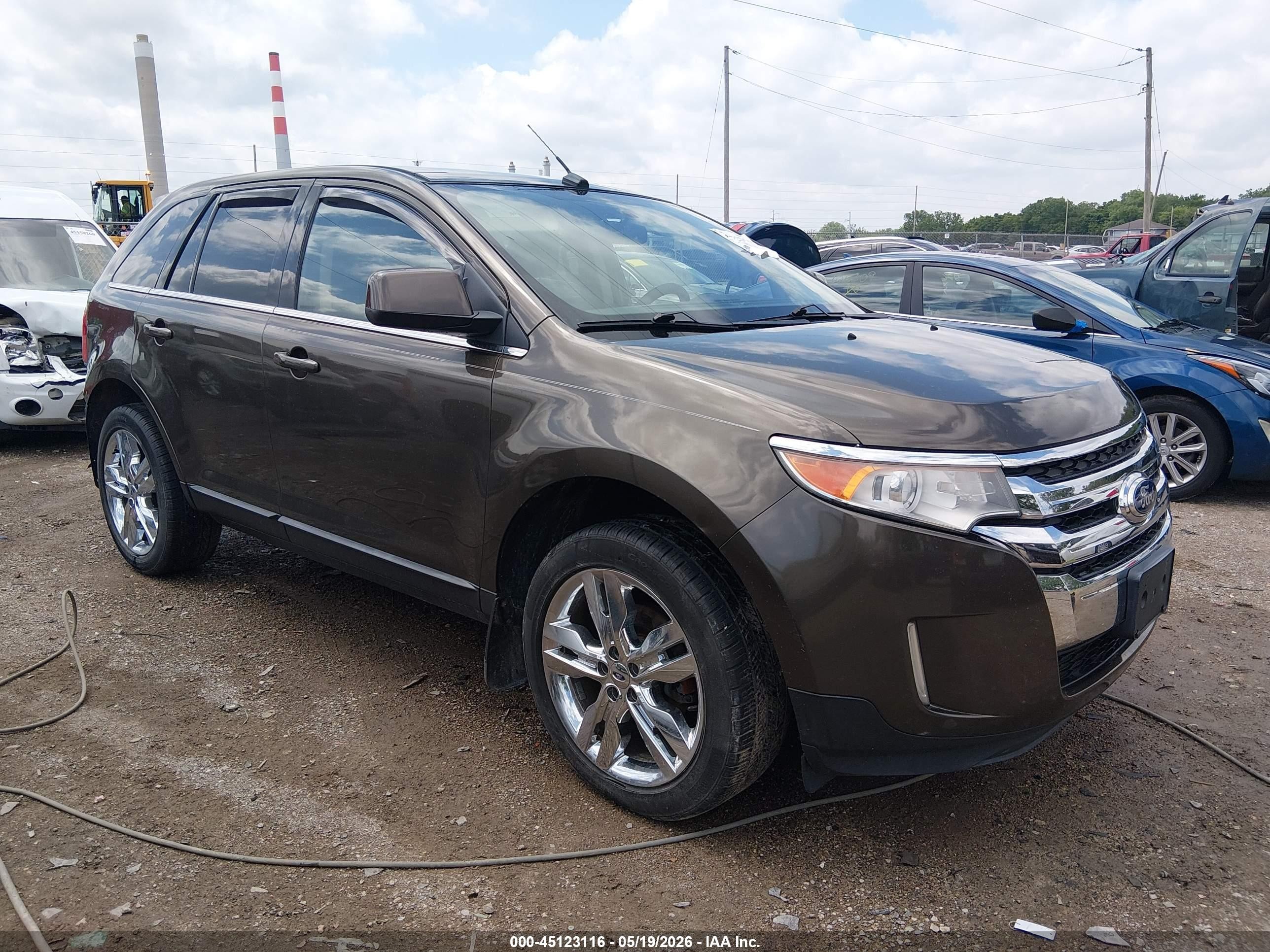 2011 Ford Edge Limited Dark Brown vin: 2FMDK3KC7BBA58558
